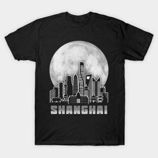 Shanghai China Full Moon T-Shirt
